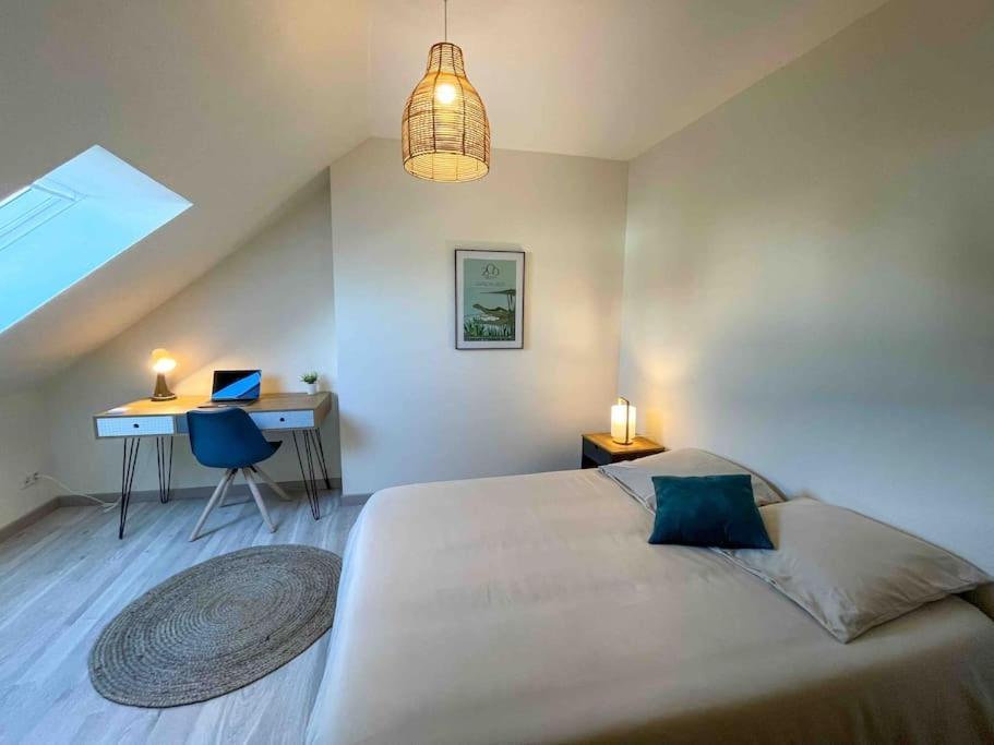 4 Chambres - Grande Maison - Parking - Jardin Amiens Kültér fotó
