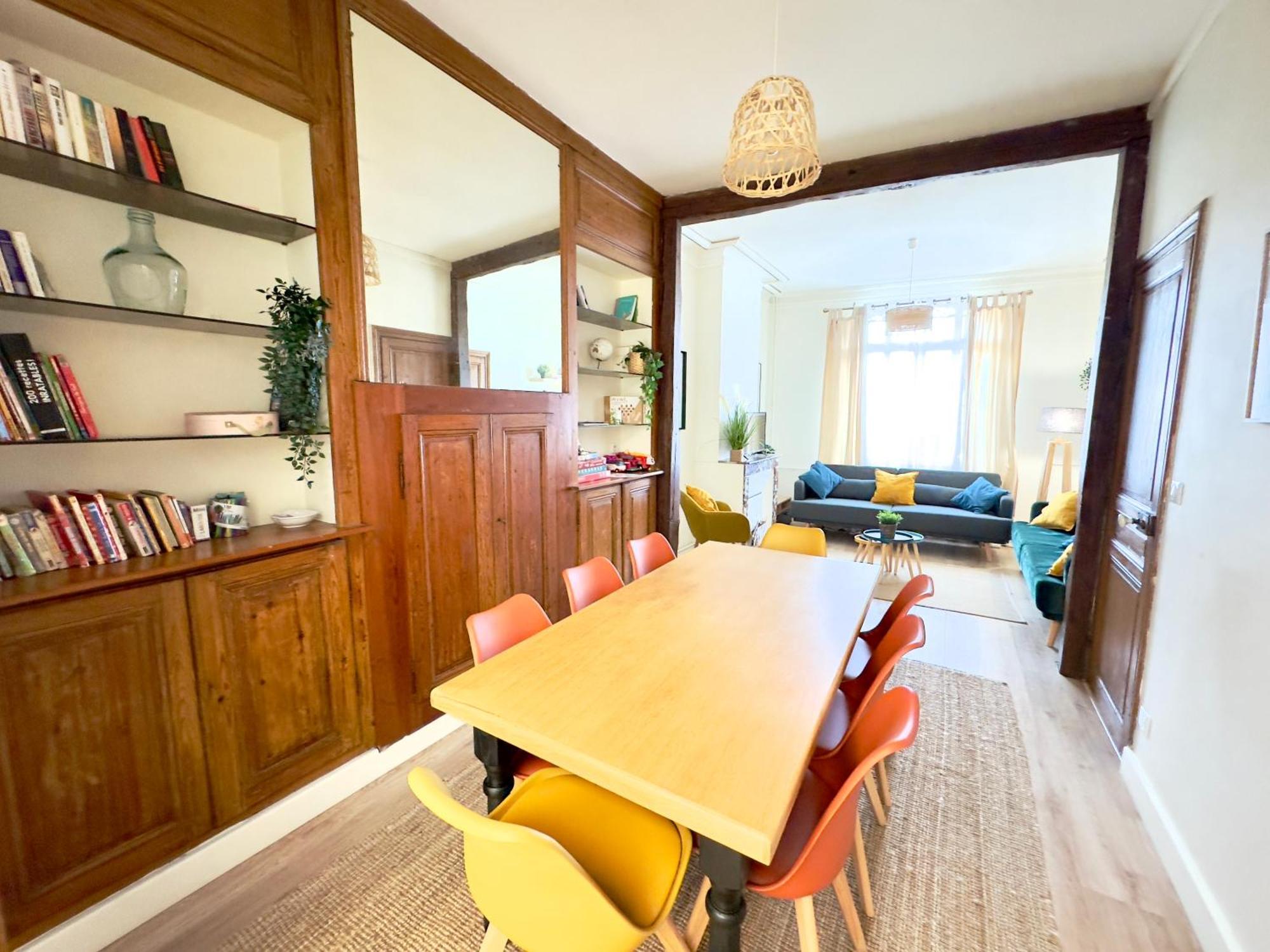 4 Chambres - Grande Maison - Parking - Jardin Amiens Kültér fotó